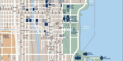 Liikenteen kartta Chicago