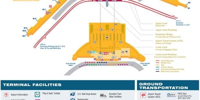 Kartta O ' Hare terminal 5